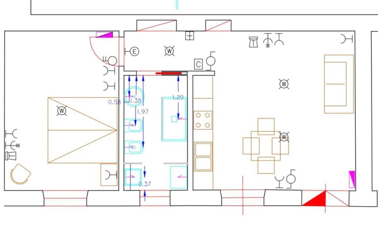 A Casa Di Clara Apartment Сиракуза Екстериор снимка